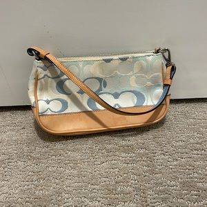 Coach pastel C purse
